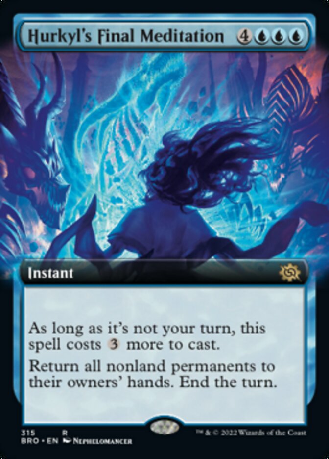 Hurkyl's Final Meditation (Extended Art) [The Brothers' War] | Pegasus Games WI