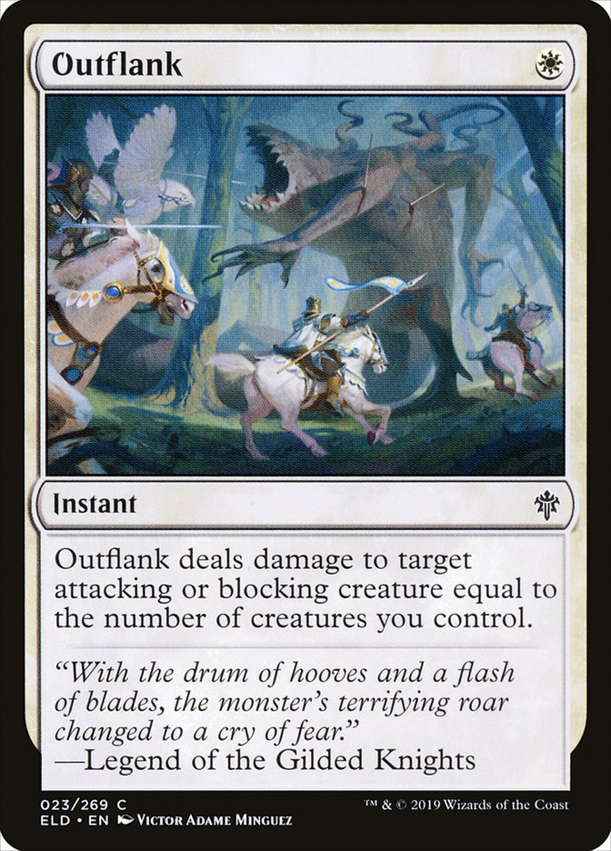 Outflank [Throne of Eldraine] | Pegasus Games WI