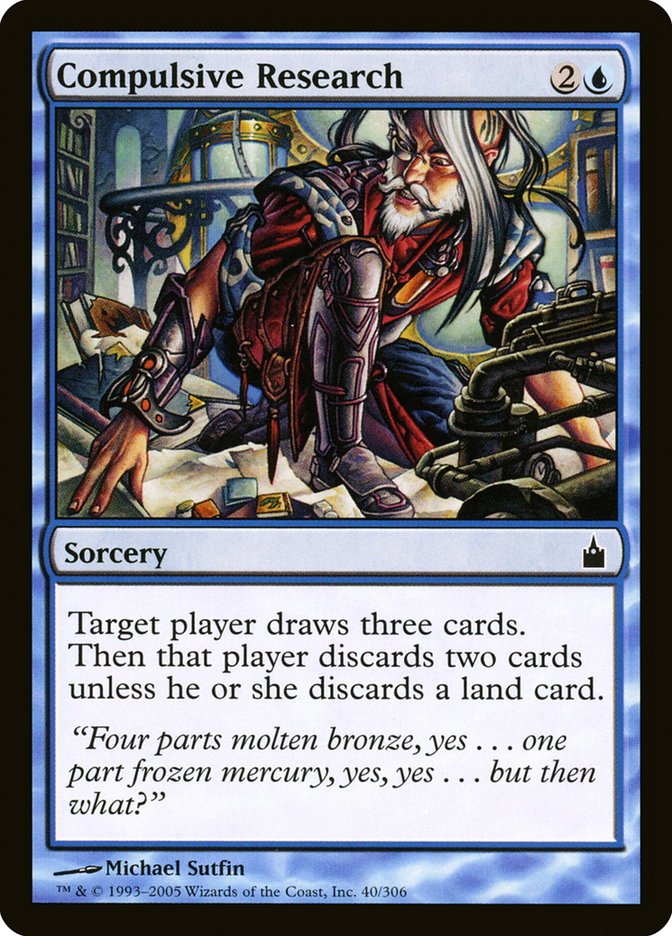 Compulsive Research [Ravnica: City of Guilds] | Pegasus Games WI