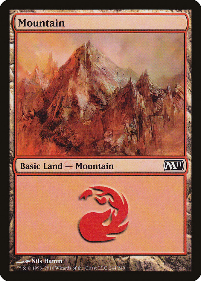 Mountain (244) [Magic 2011] | Pegasus Games WI