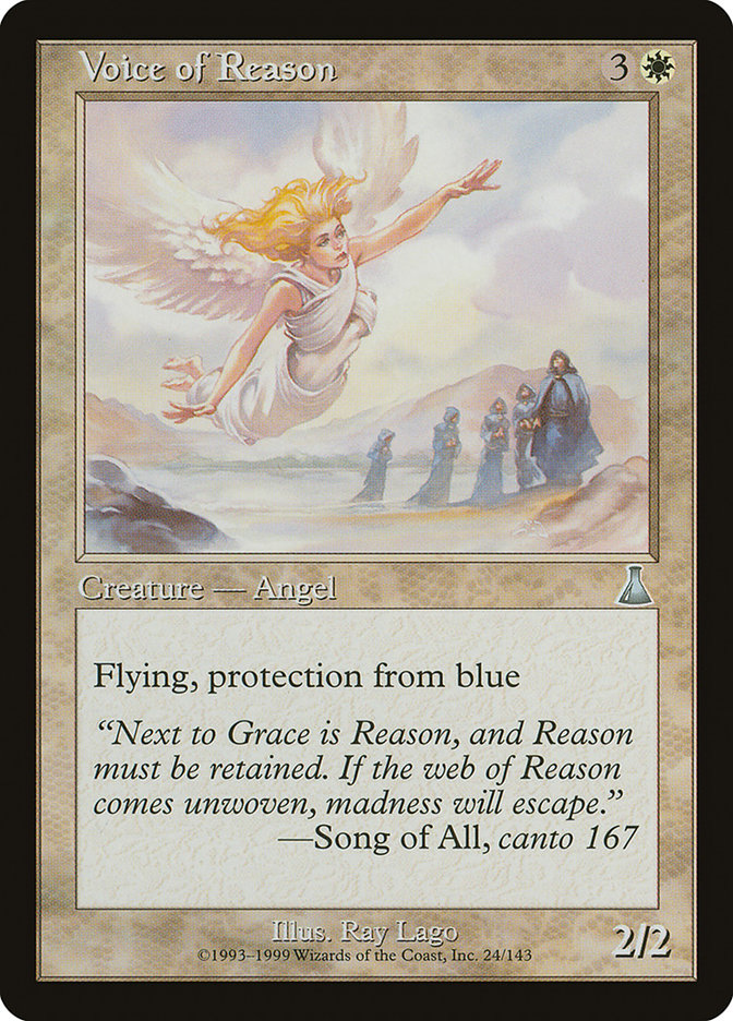 Voice of Reason [Urza's Destiny] | Pegasus Games WI