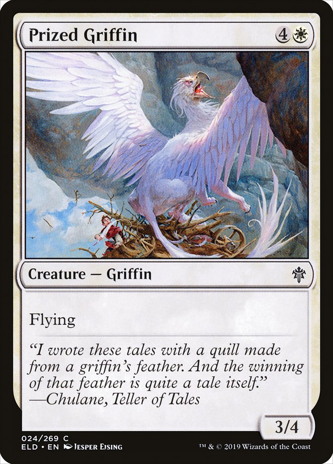 Prized Griffin [Throne of Eldraine] | Pegasus Games WI