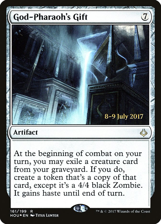 God-Pharaoh's Gift [Hour of Devastation Prerelease Promos] | Pegasus Games WI