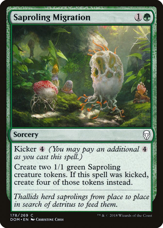 Saproling Migration [Dominaria] | Pegasus Games WI