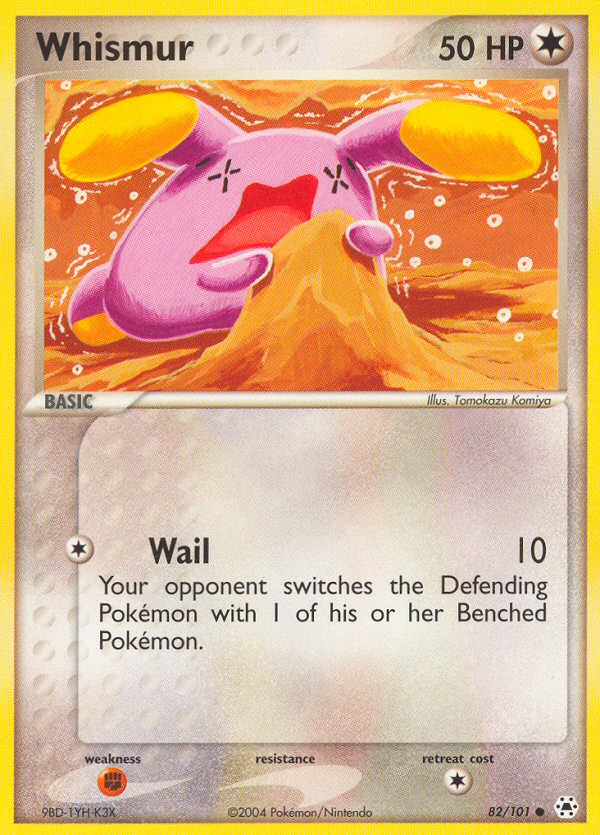 Whismur (82/101) [EX: Hidden Legends] | Pegasus Games WI