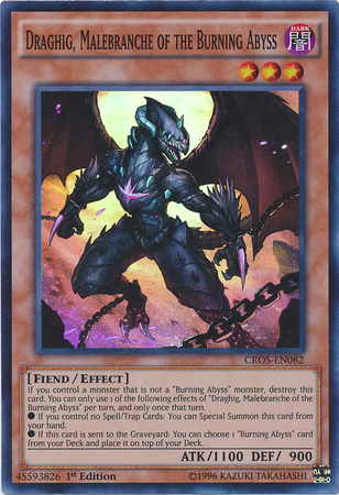 Draghig, Malebranche of the Burning Abyss [CROS-EN082] Super Rare | Pegasus Games WI