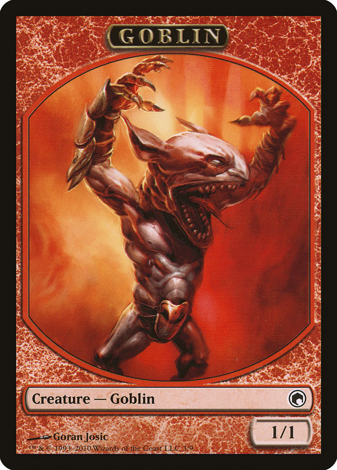 Goblin Token [Scars of Mirrodin Tokens] | Pegasus Games WI