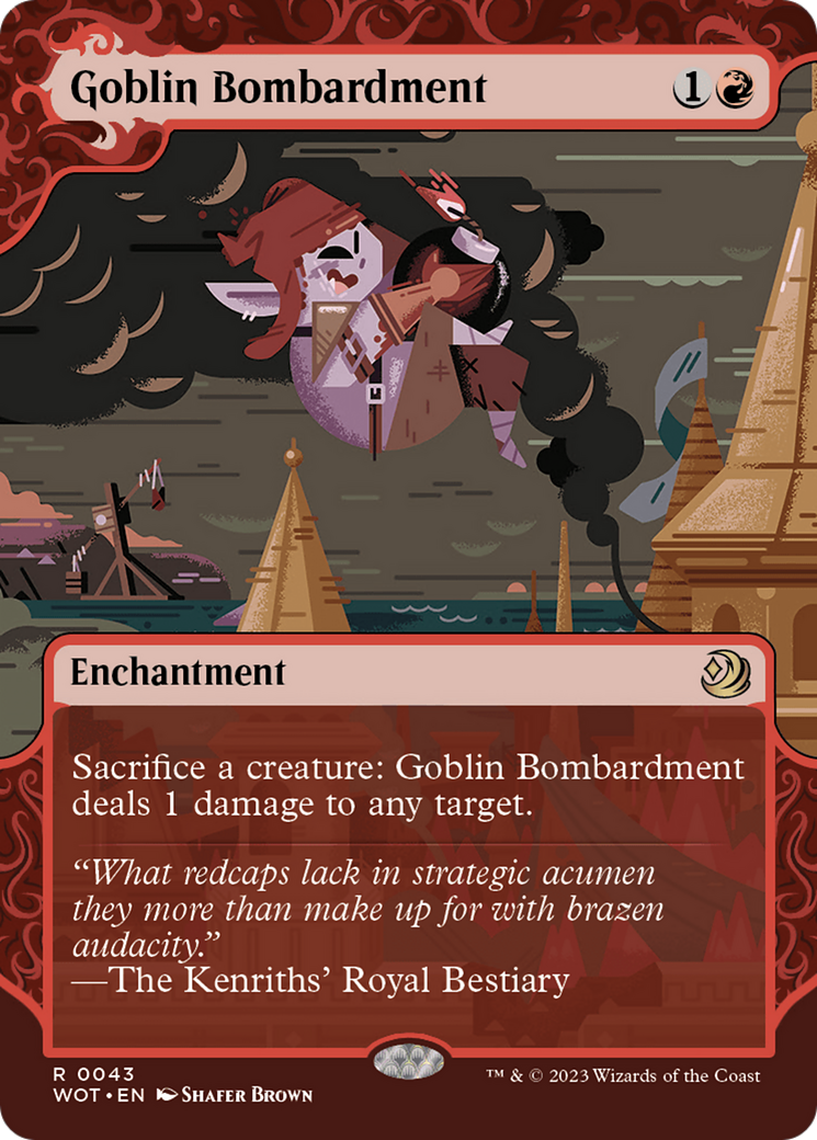 Goblin Bombardment [Wilds of Eldraine: Enchanting Tales] | Pegasus Games WI