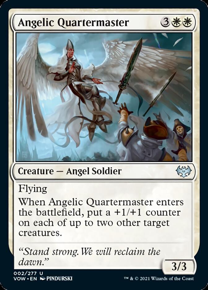 Angelic Quartermaster [Innistrad: Crimson Vow] | Pegasus Games WI