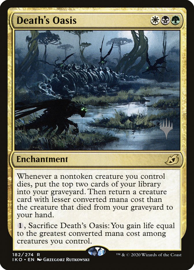 Death's Oasis (Promo Pack) [Ikoria: Lair of Behemoths Promos] | Pegasus Games WI