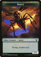 Spirit // Insect (013) Double-Sided Token [Commander 2020 Tokens] | Pegasus Games WI