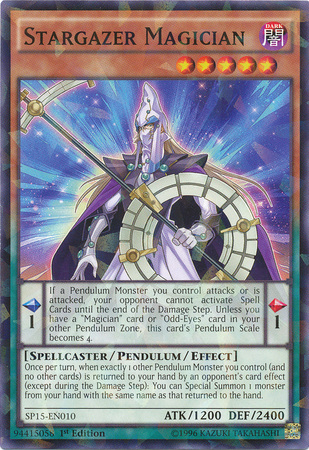 Stargazer Magician [SP15-EN010] Shatterfoil Rare | Pegasus Games WI