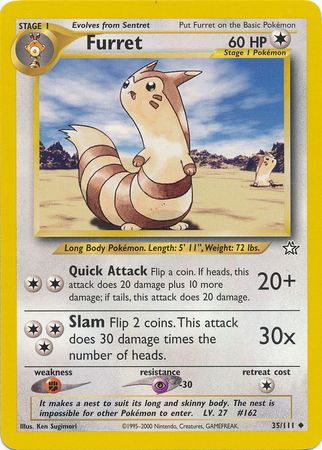 Furret (35/111) [Neo Genesis Unlimited] | Pegasus Games WI