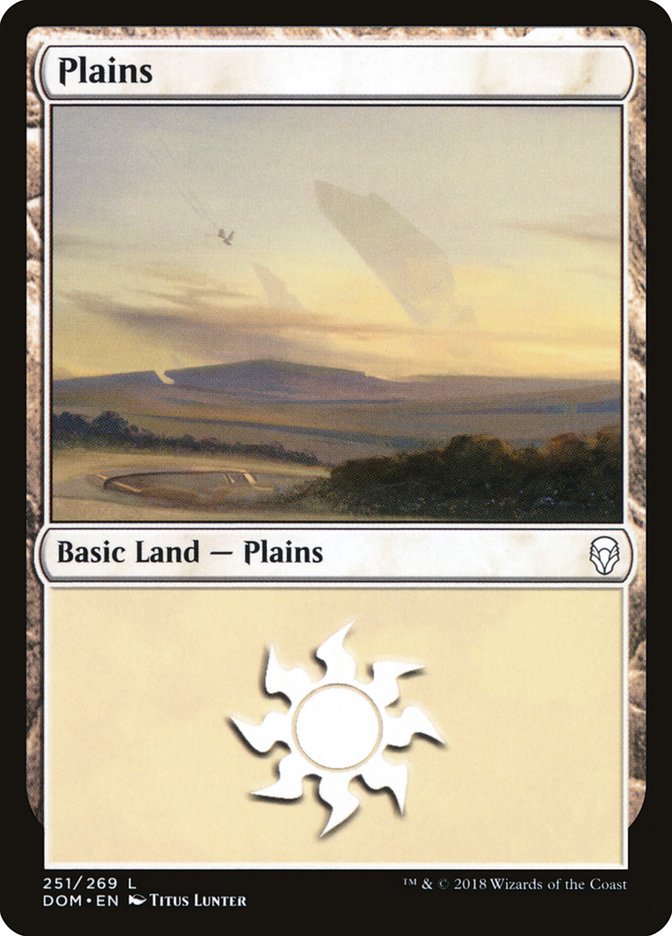 Plains (251) [Dominaria] | Pegasus Games WI