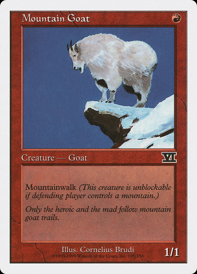 Mountain Goat [Classic Sixth Edition] | Pegasus Games WI