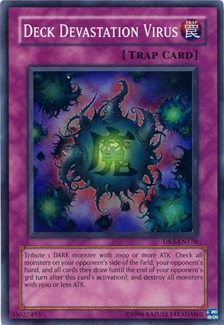 Deck Devastation Virus [DR3-EN178] Super Rare | Pegasus Games WI