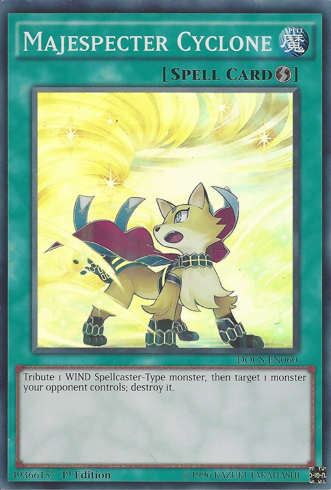 Majespecter Cyclone [DOCS-EN060] Super Rare | Pegasus Games WI