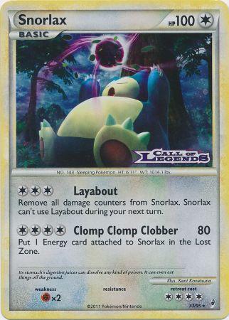 Snorlax (33/95) (Prerelease Promo) [Nintendo: Black Star Promos] | Pegasus Games WI