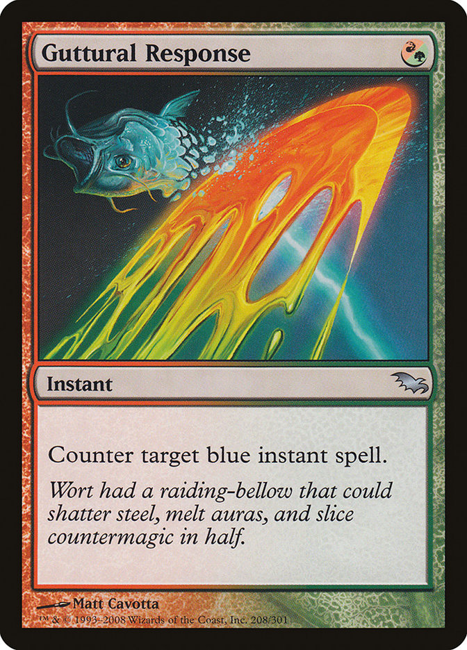 Guttural Response [Shadowmoor] | Pegasus Games WI