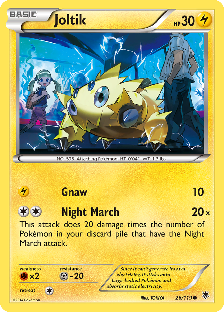 Joltik (26/119) [XY: Phantom Forces] | Pegasus Games WI