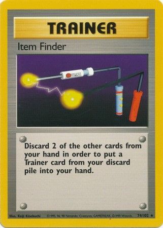 Item Finder (74/102) [Base Set Unlimited] | Pegasus Games WI