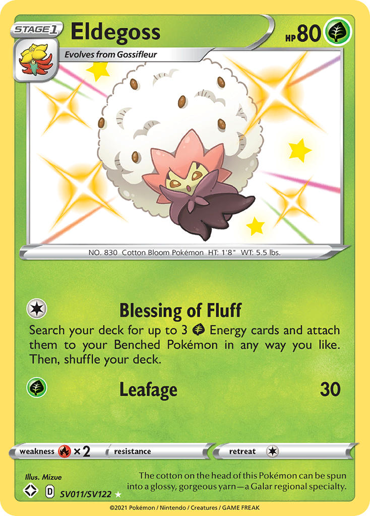 Eldegoss (SV011/SV122) [Sword & Shield: Shining Fates] | Pegasus Games WI