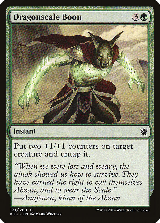 Dragonscale Boon [Khans of Tarkir] | Pegasus Games WI