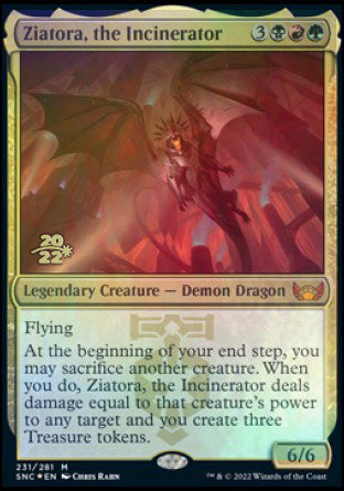 Ziatora, the Incinerator [Streets of New Capenna Prerelease Promos] | Pegasus Games WI