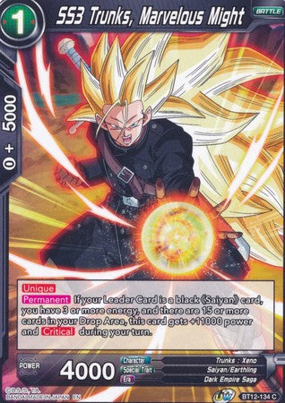 SS3 Trunks, Marvelous Might [BT12-134] | Pegasus Games WI