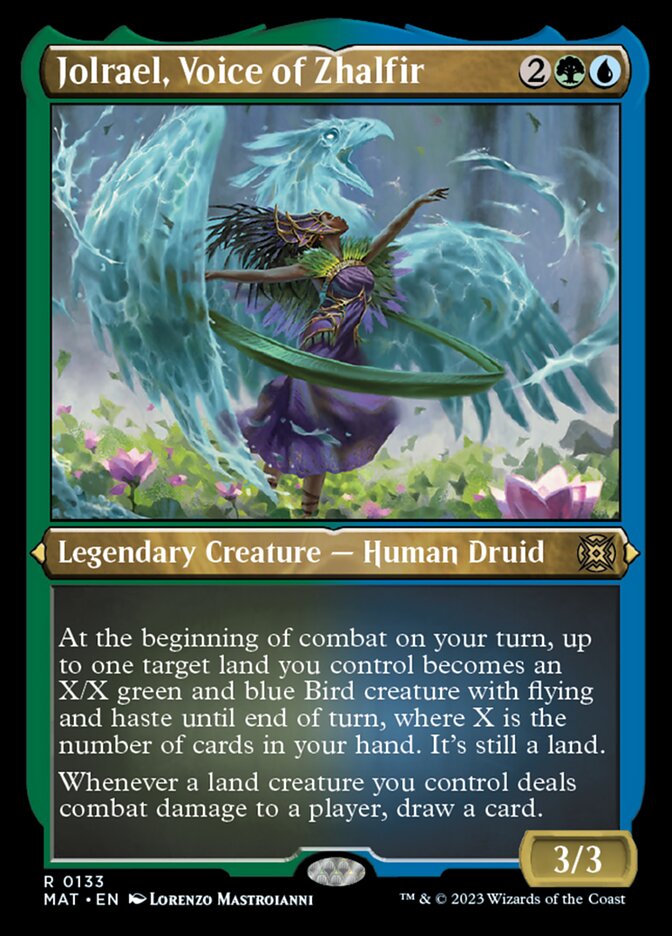 Jolrael, Voice of Zhalfir (Foil Etched) [March of the Machine: The Aftermath] | Pegasus Games WI