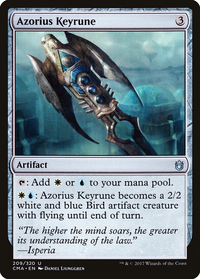 Azorius Keyrune [Commander Anthology] | Pegasus Games WI