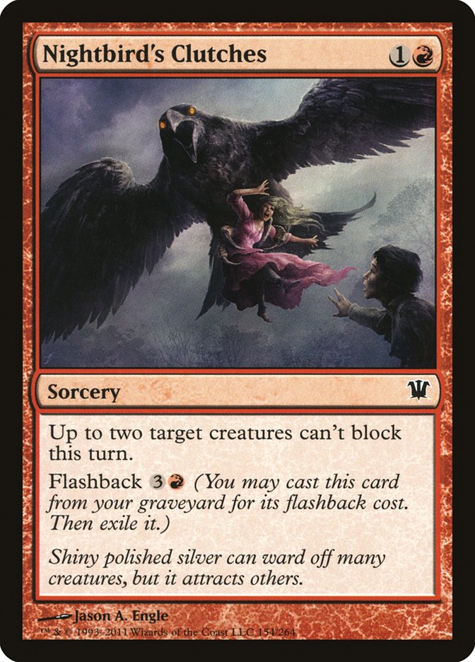 Nightbird's Clutches [Innistrad] | Pegasus Games WI