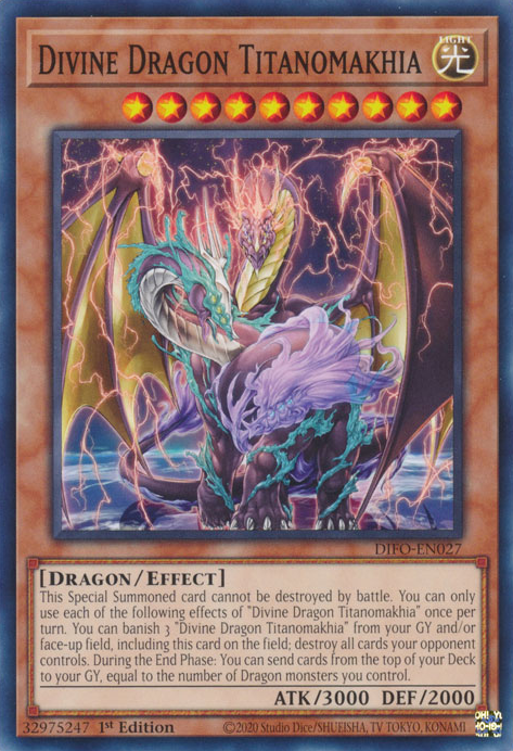 Divine Dragon Titanomakhia [DIFO-EN027] Common | Pegasus Games WI