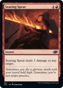 Searing Spear [Jumpstart 2022] | Pegasus Games WI