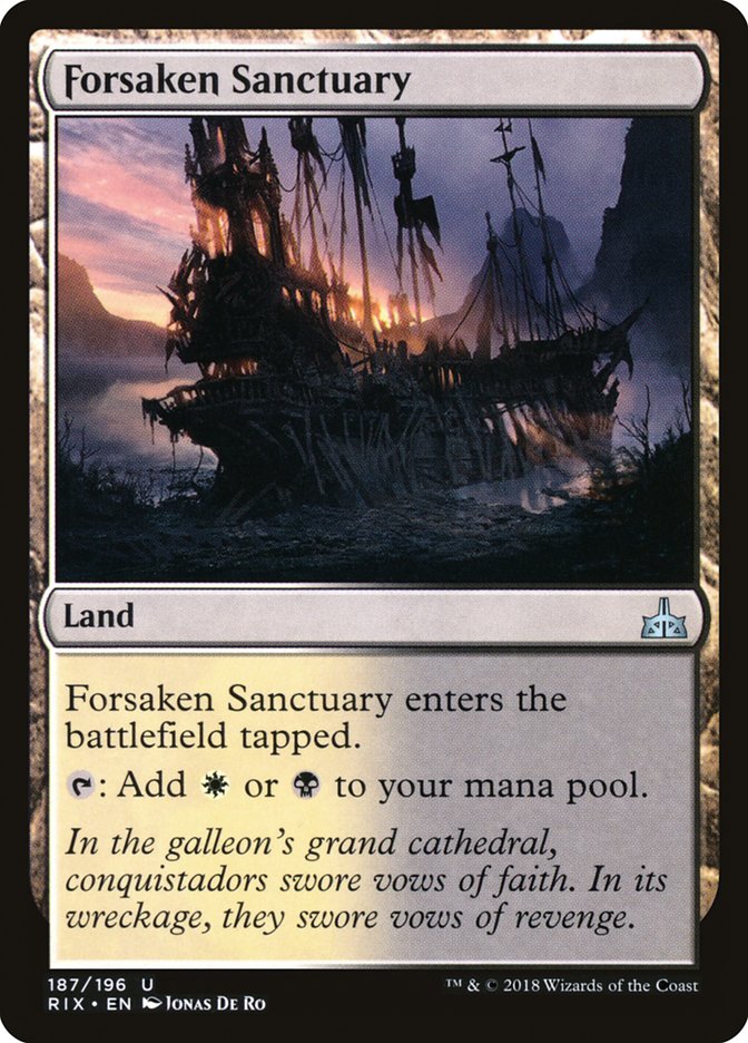 Forsaken Sanctuary [Rivals of Ixalan] | Pegasus Games WI