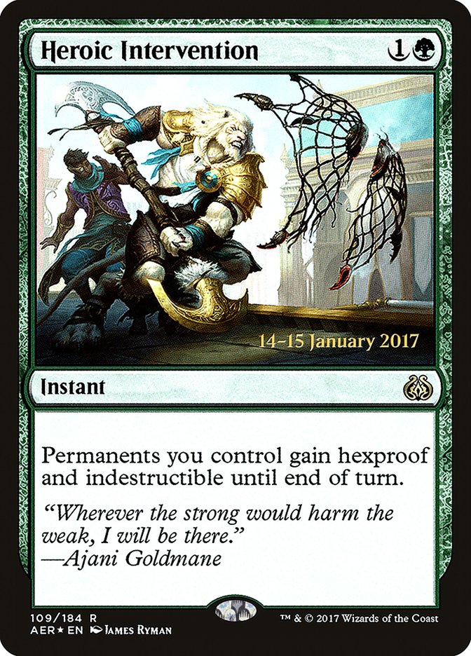 Heroic Intervention [Aether Revolt Prerelease Promos] | Pegasus Games WI