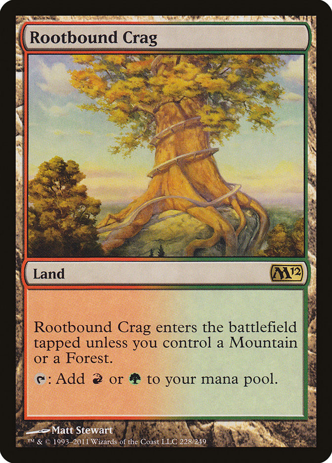 Rootbound Crag [Magic 2012] | Pegasus Games WI