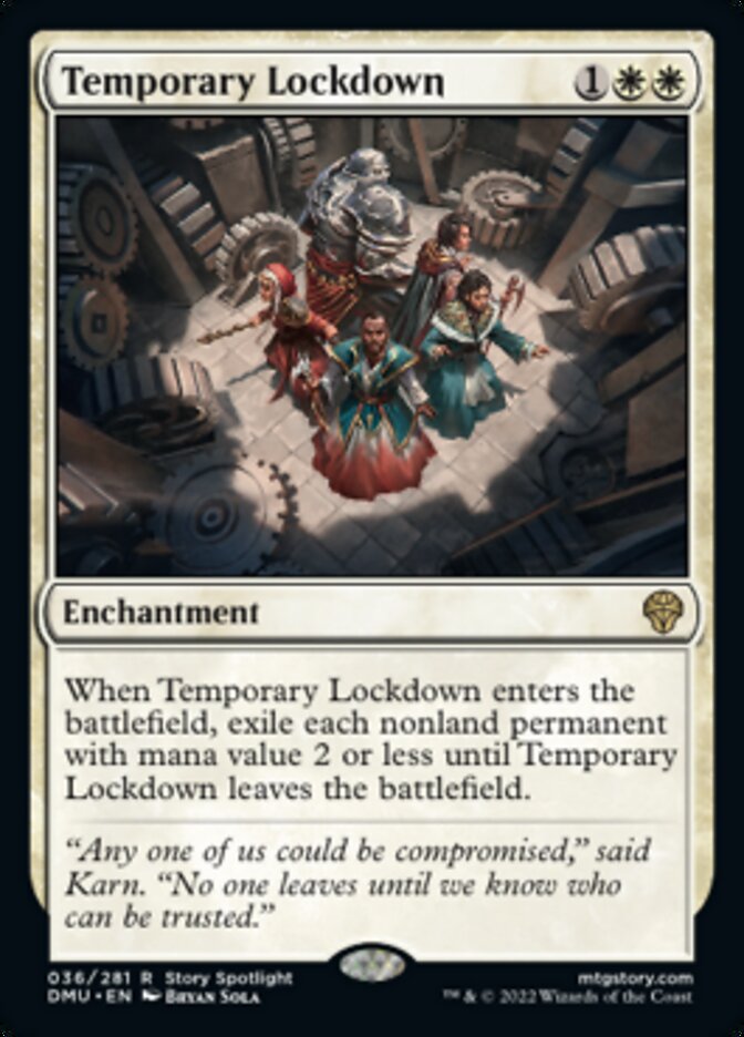 Temporary Lockdown [Dominaria United] | Pegasus Games WI