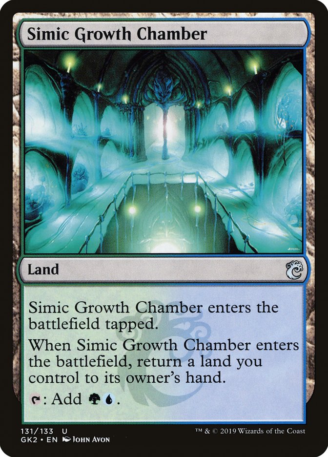 Simic Growth Chamber [Ravnica Allegiance Guild Kit] | Pegasus Games WI