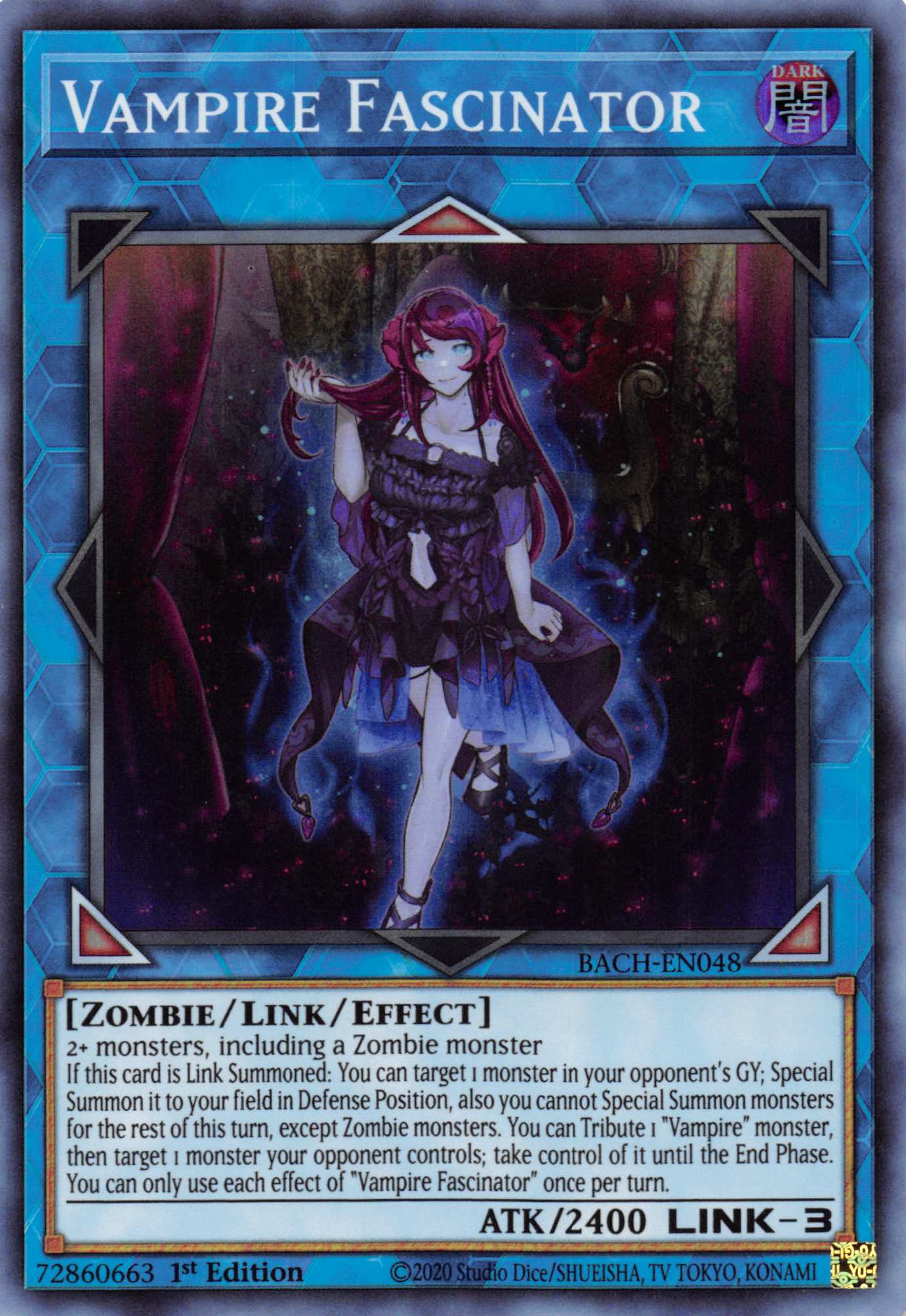 Vampire Fascinator [BACH-EN048] Super Rare | Pegasus Games WI