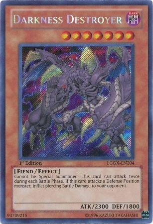 Darkness Destroyer [LCGX-EN204] Secret Rare | Pegasus Games WI