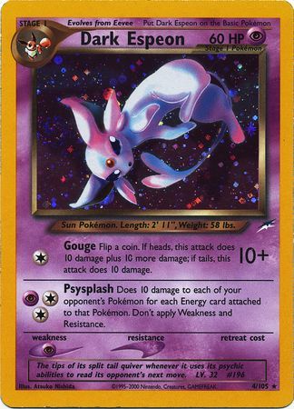 Dark Espeon (4/105) [Neo Destiny Unlimited] | Pegasus Games WI