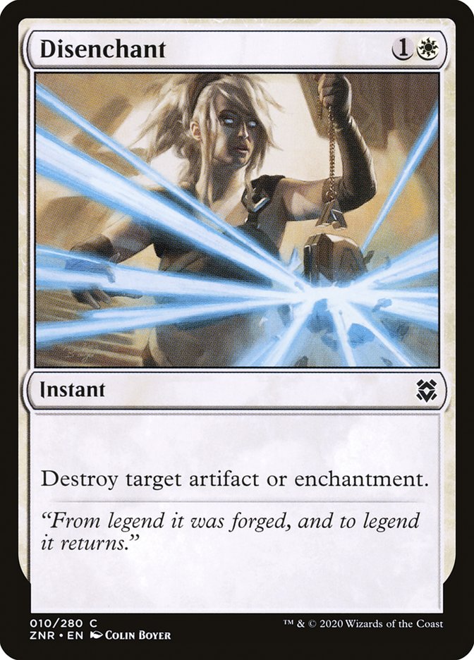 Disenchant [Zendikar Rising] | Pegasus Games WI