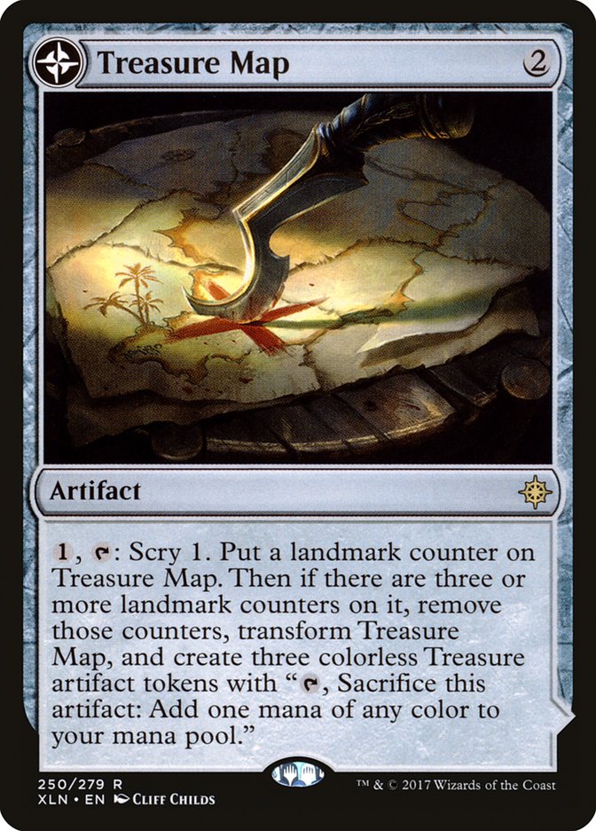 Treasure Map // Treasure Cove [Ixalan] | Pegasus Games WI