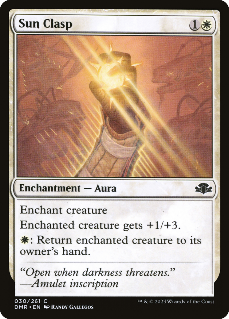 Sun Clasp [Dominaria Remastered] | Pegasus Games WI