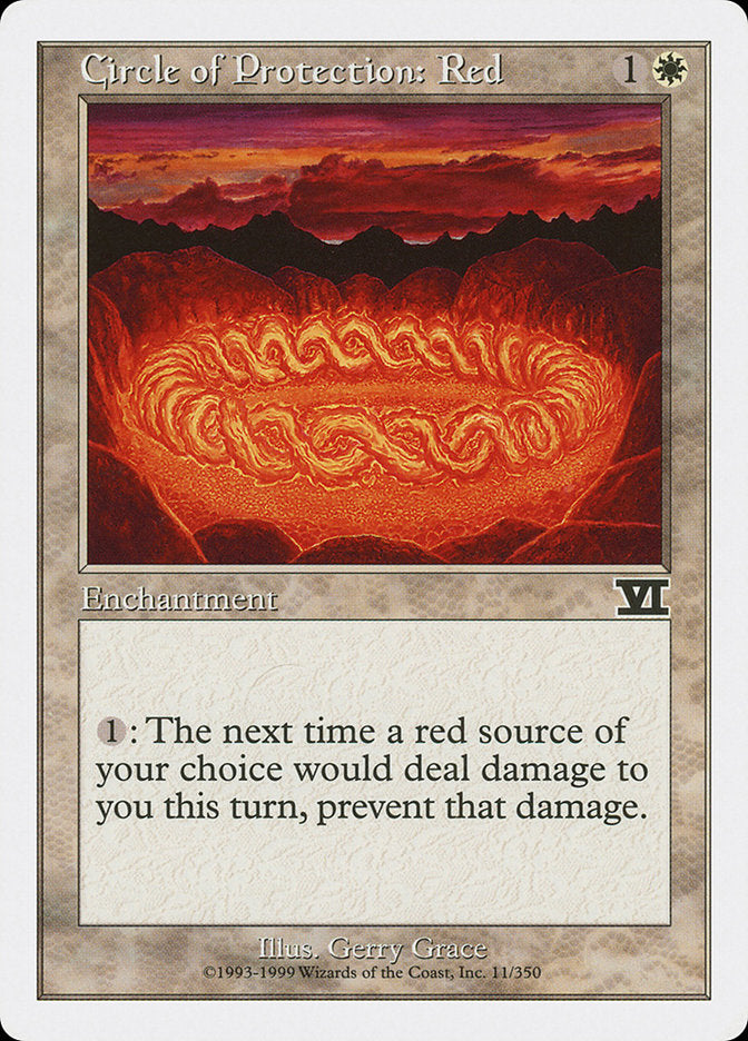 Circle of Protection: Red [Classic Sixth Edition] | Pegasus Games WI
