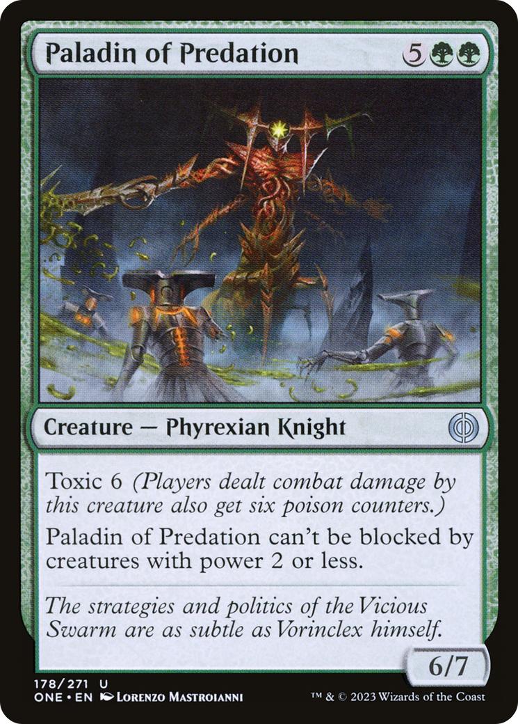 Paladin of Predation [Phyrexia: All Will Be One] | Pegasus Games WI