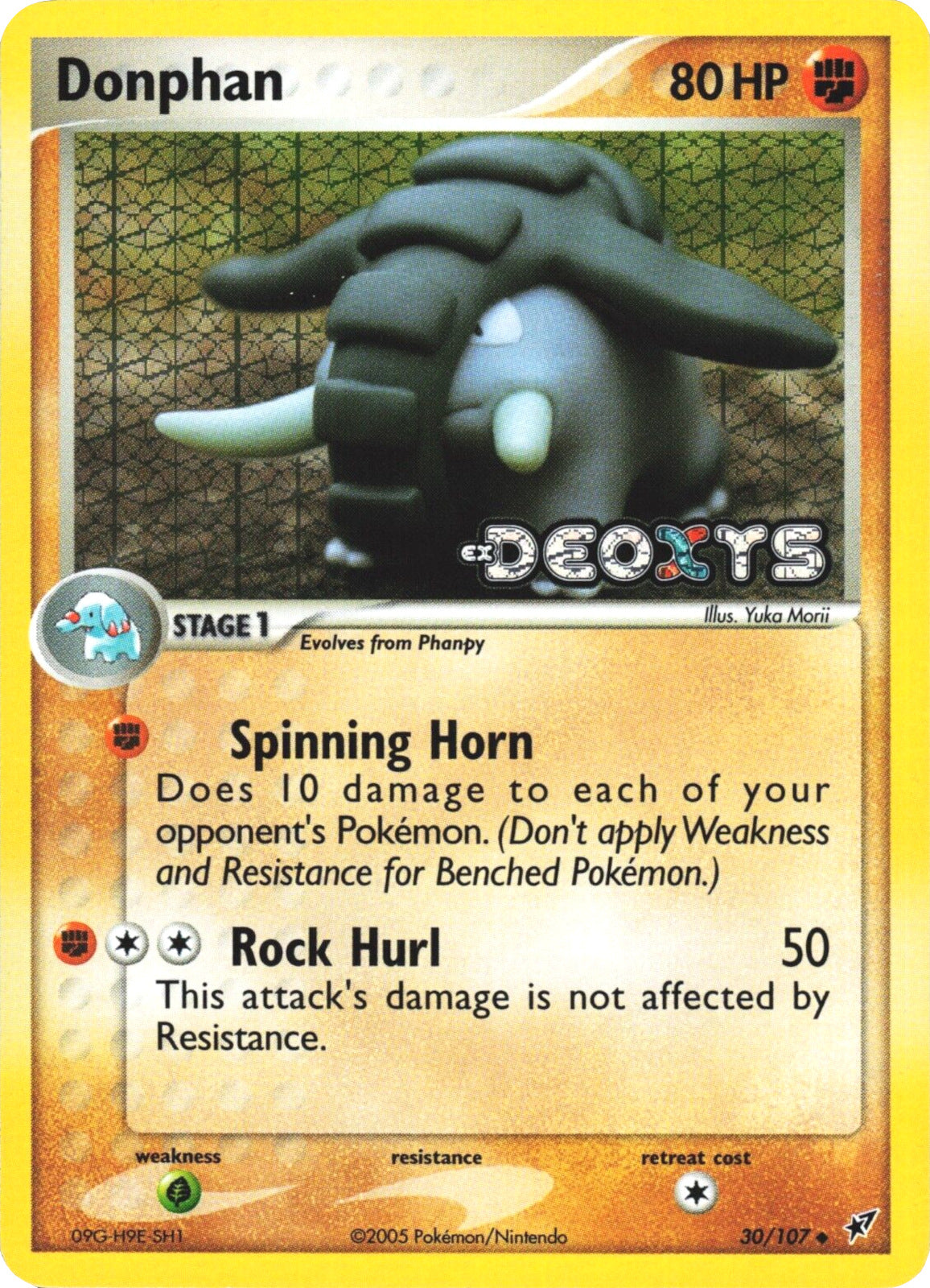 Donphan (30/107) (Stamped) [EX: Deoxys] | Pegasus Games WI