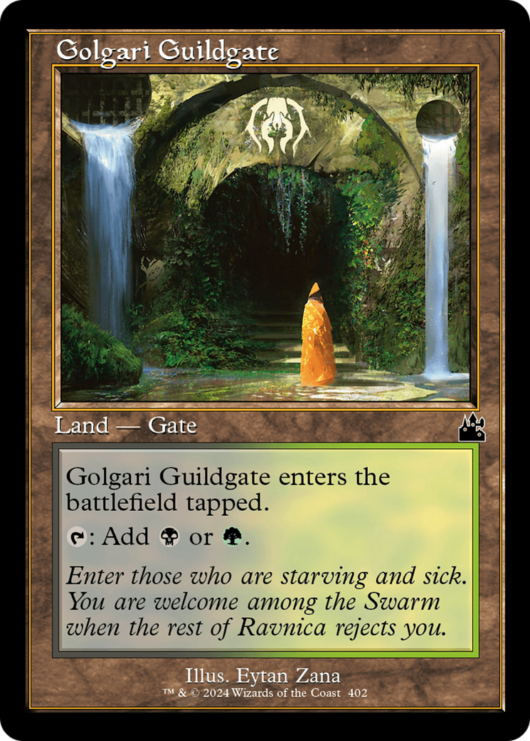 Golgari Guildgate (Retro Frame) [Ravnica Remastered] | Pegasus Games WI