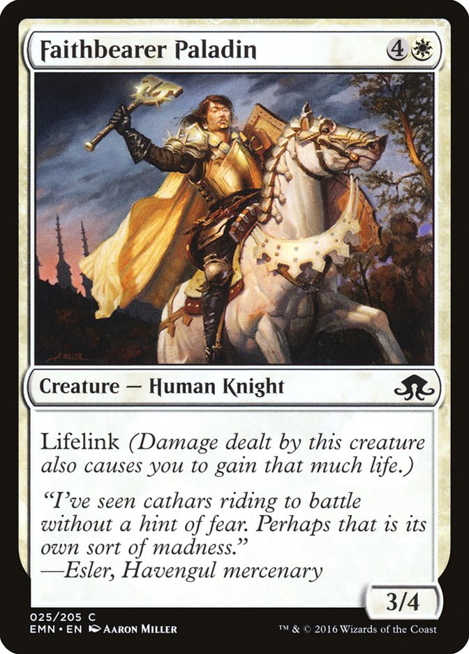 Faithbearer Paladin [Eldritch Moon] | Pegasus Games WI